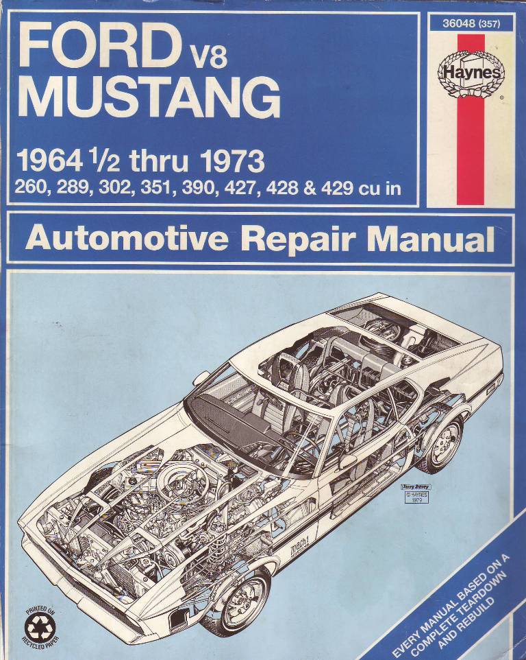 Haynes ford mustang repair manual #5