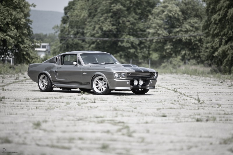 Ford mustang fastback 67 shelby gt500 eleanor clone #2